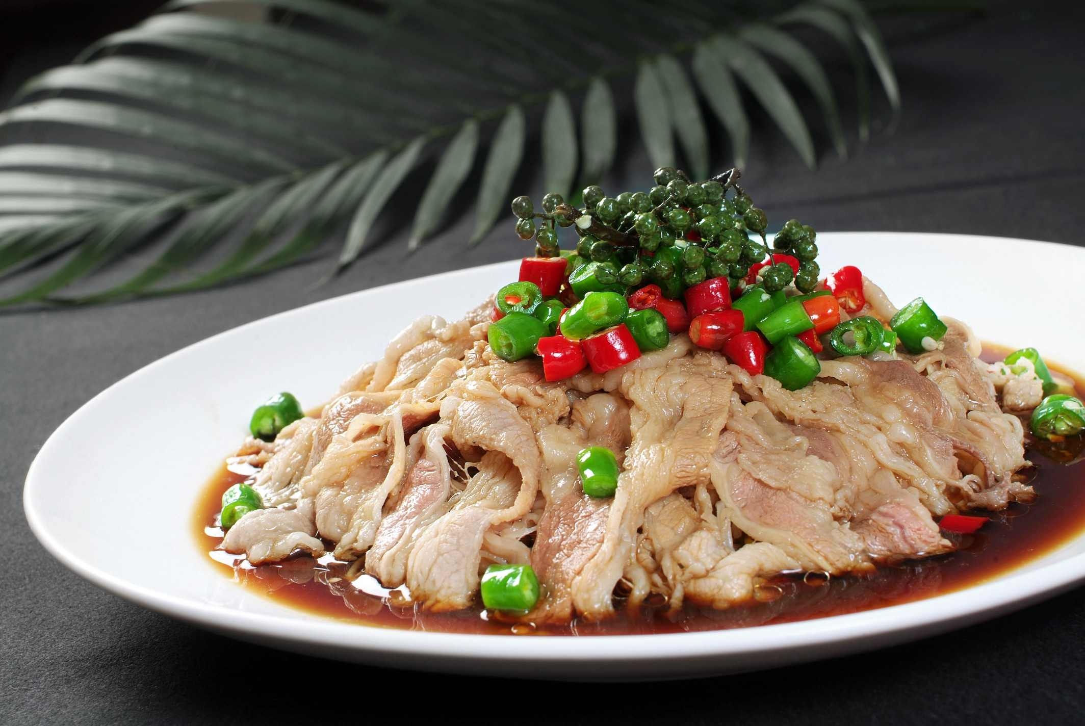 高清图片餐饮美食川菜椒汁肥牛()高清图片()321