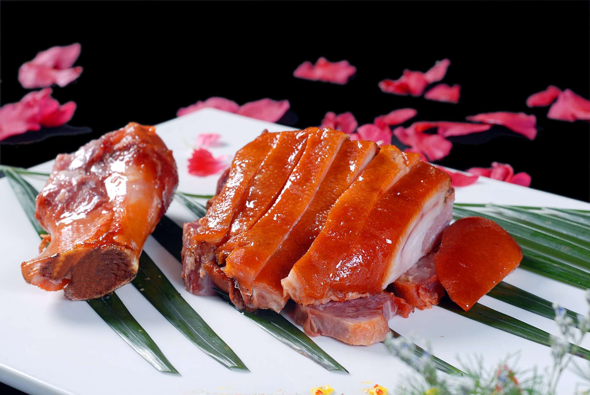 餐饮美食川菜德国咸猪扒高清图片86