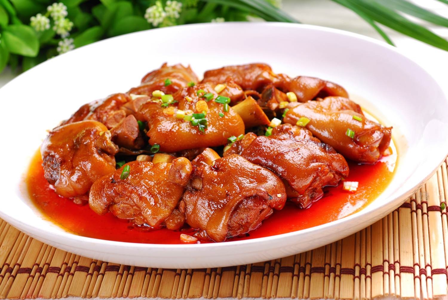 飘香美容蹄高清图片