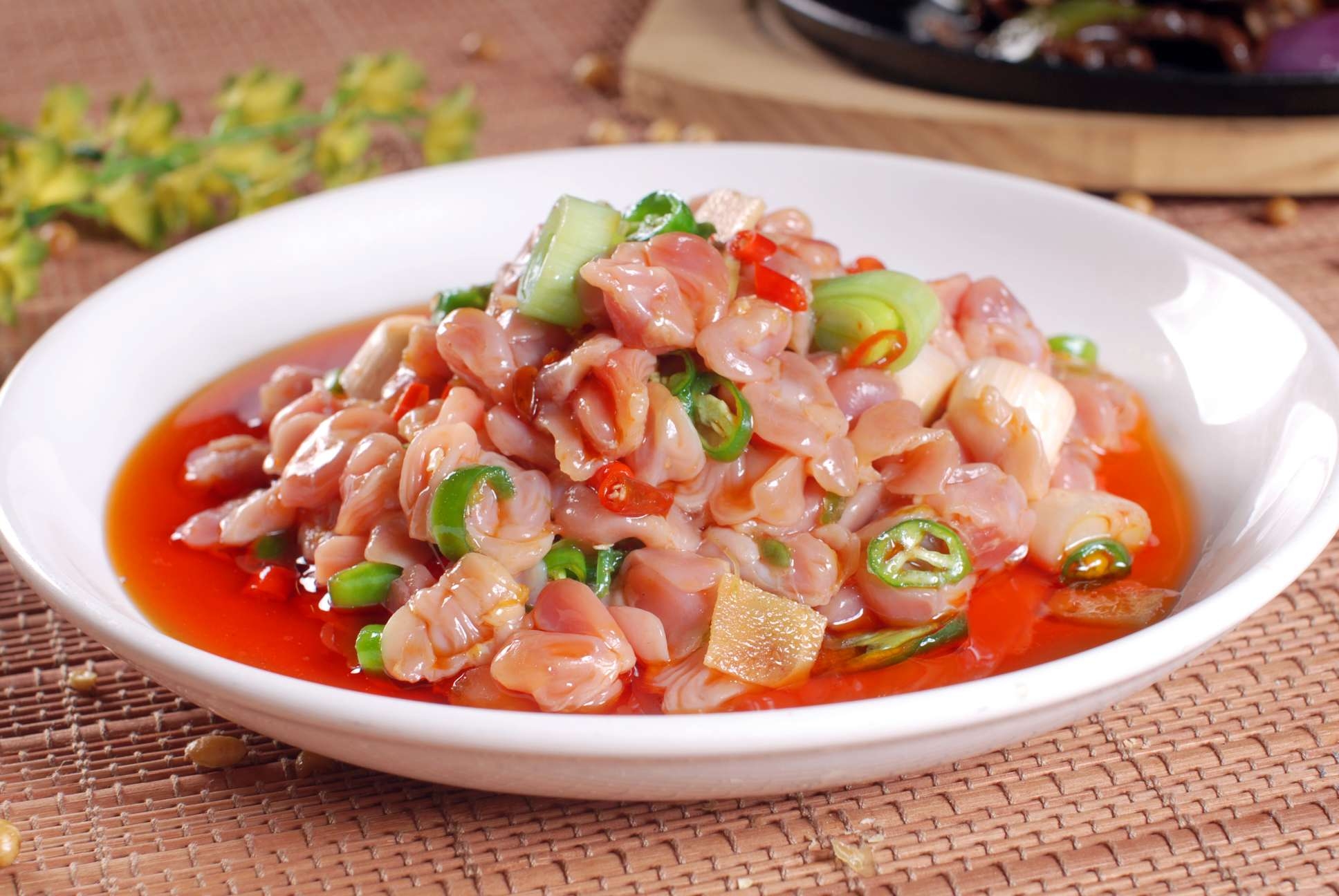 餐饮美食串串雀珍宣传图片灯箱