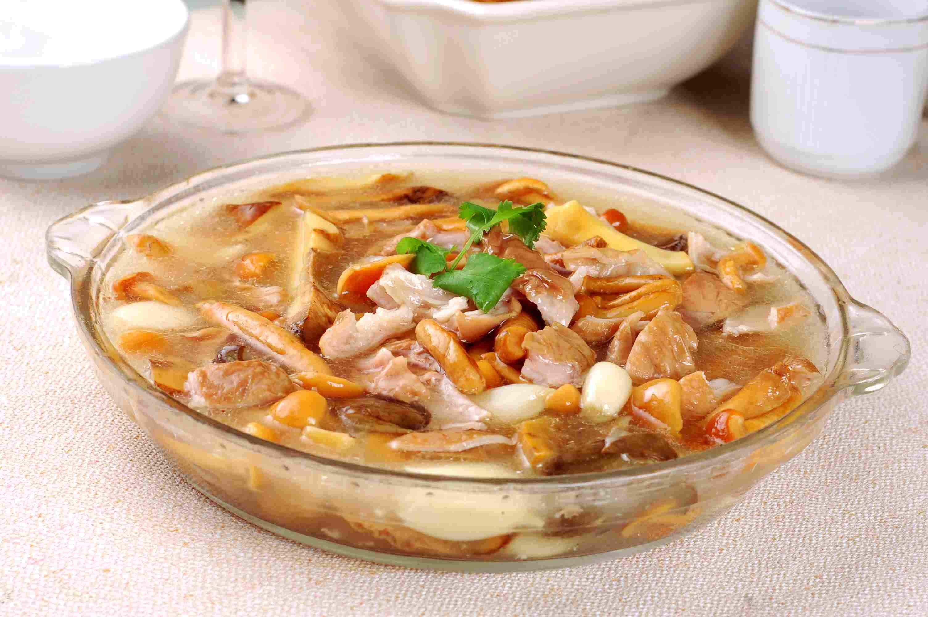 餐饮美食川菜珍菌肥肠高清图片1001