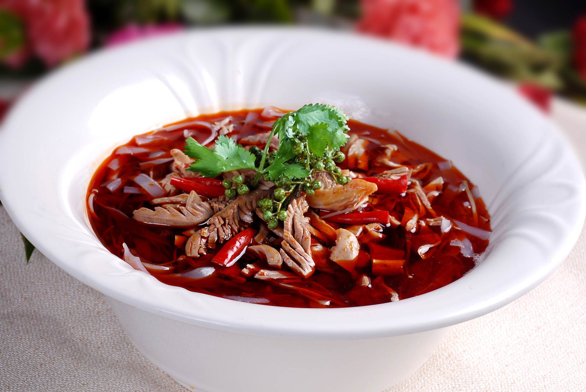 餐饮美食川菜腰缠万贯高清图片