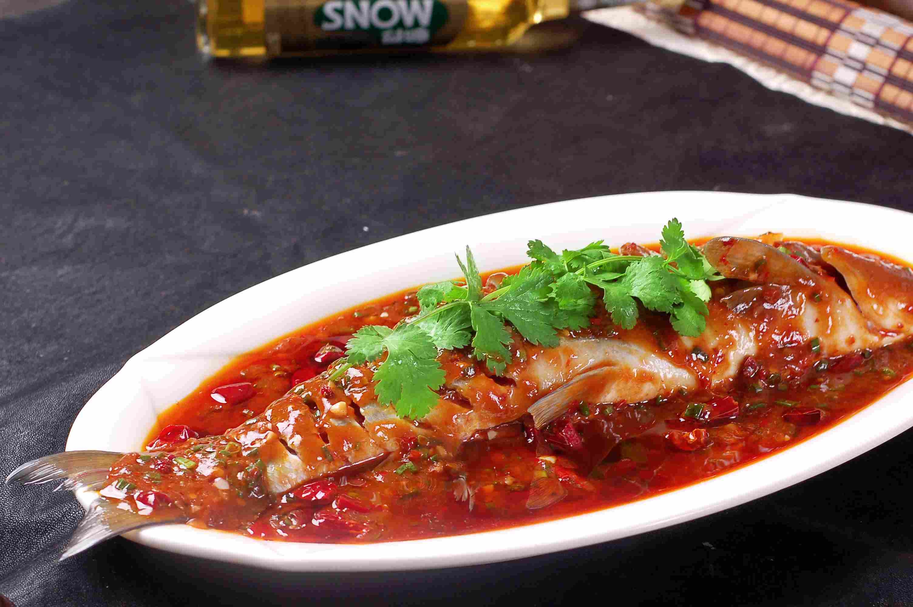 高清图片餐饮美食川菜松香鱼高清图片