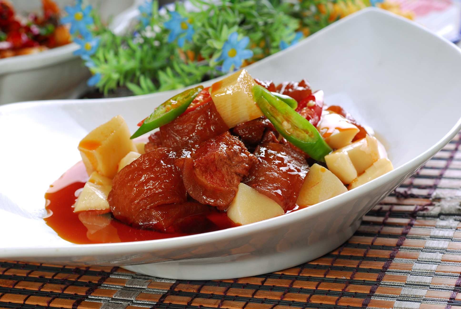 餐饮美食川菜毛氏红烧肉高清图片489