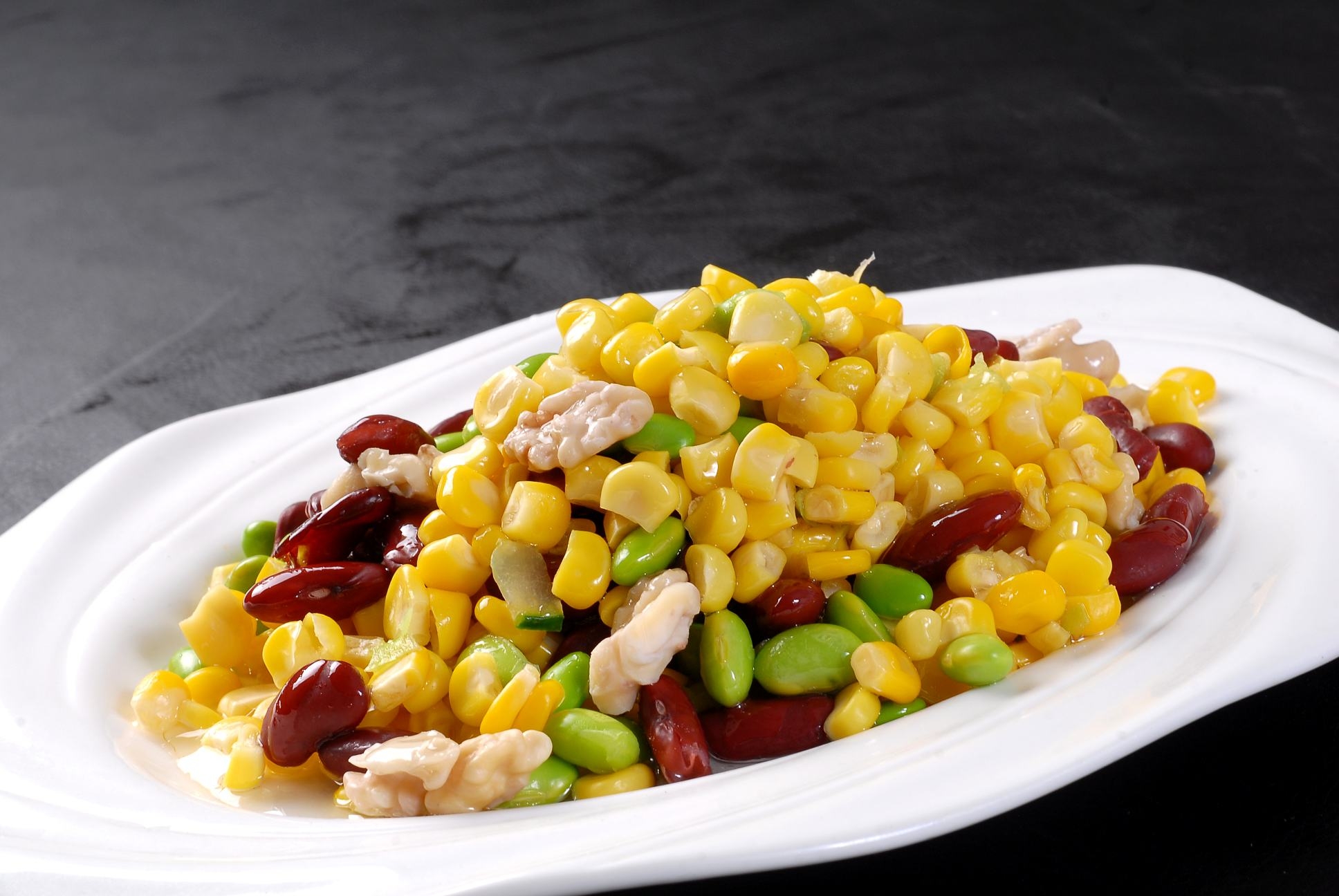 餐饮美食田园四宝宣传图片灯箱