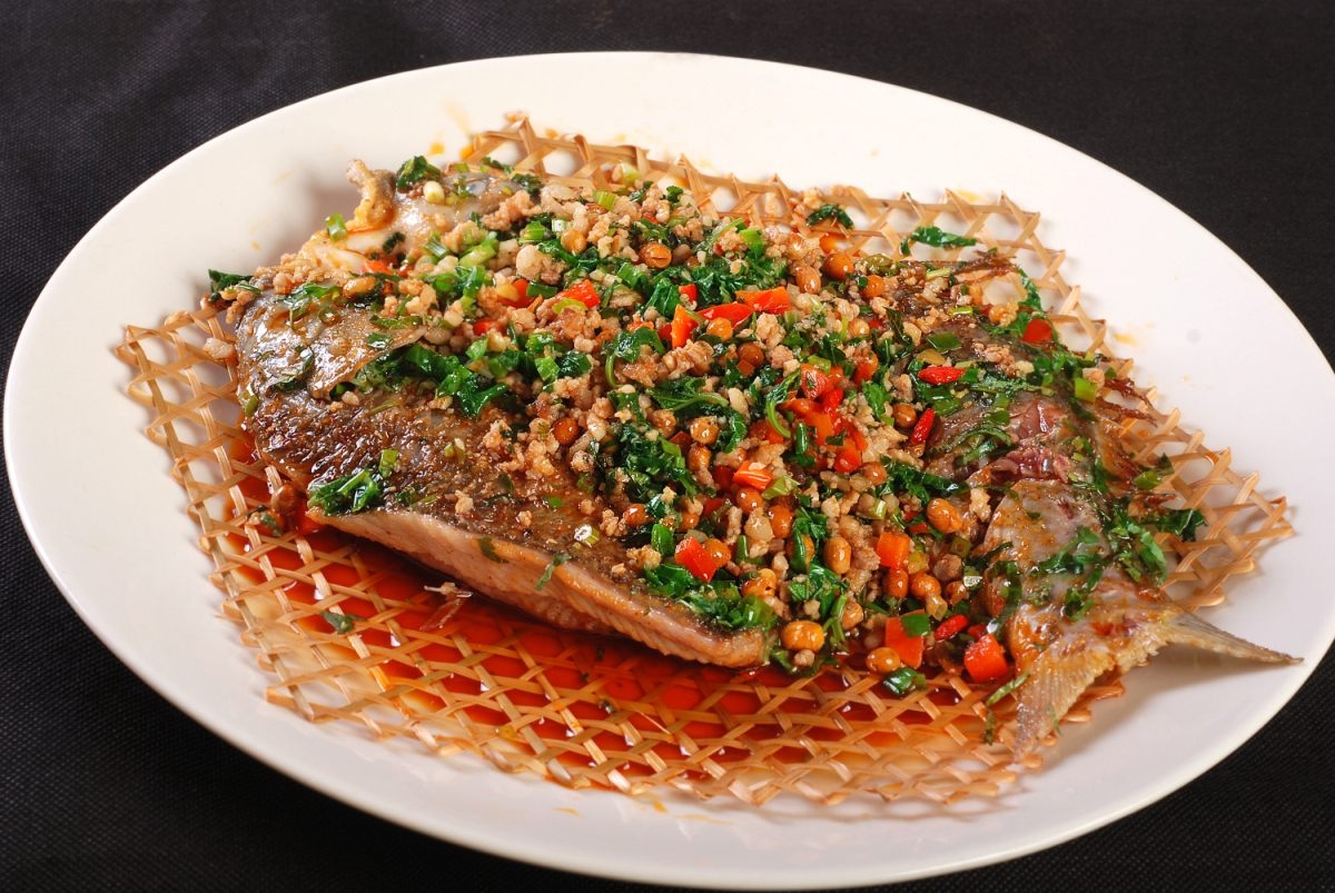 芙蓉烤鱼高清图片