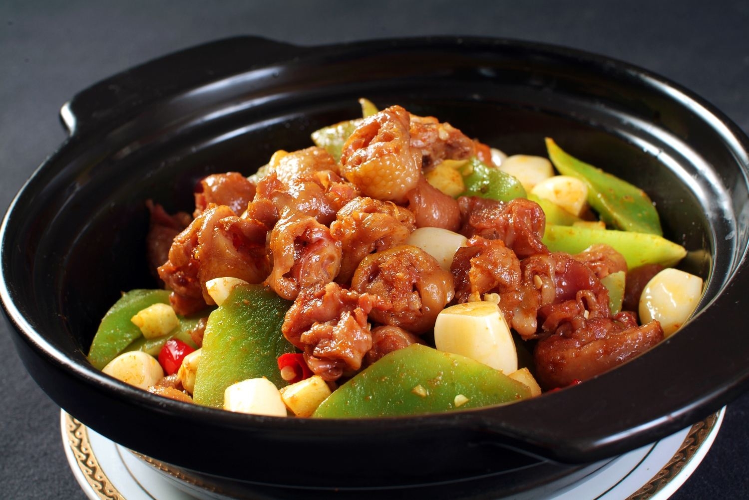 高清图片餐饮美食川菜黄焖鸡脆高清图片