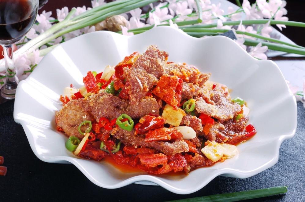 餐饮美食塞外牛柳宣传图片灯箱