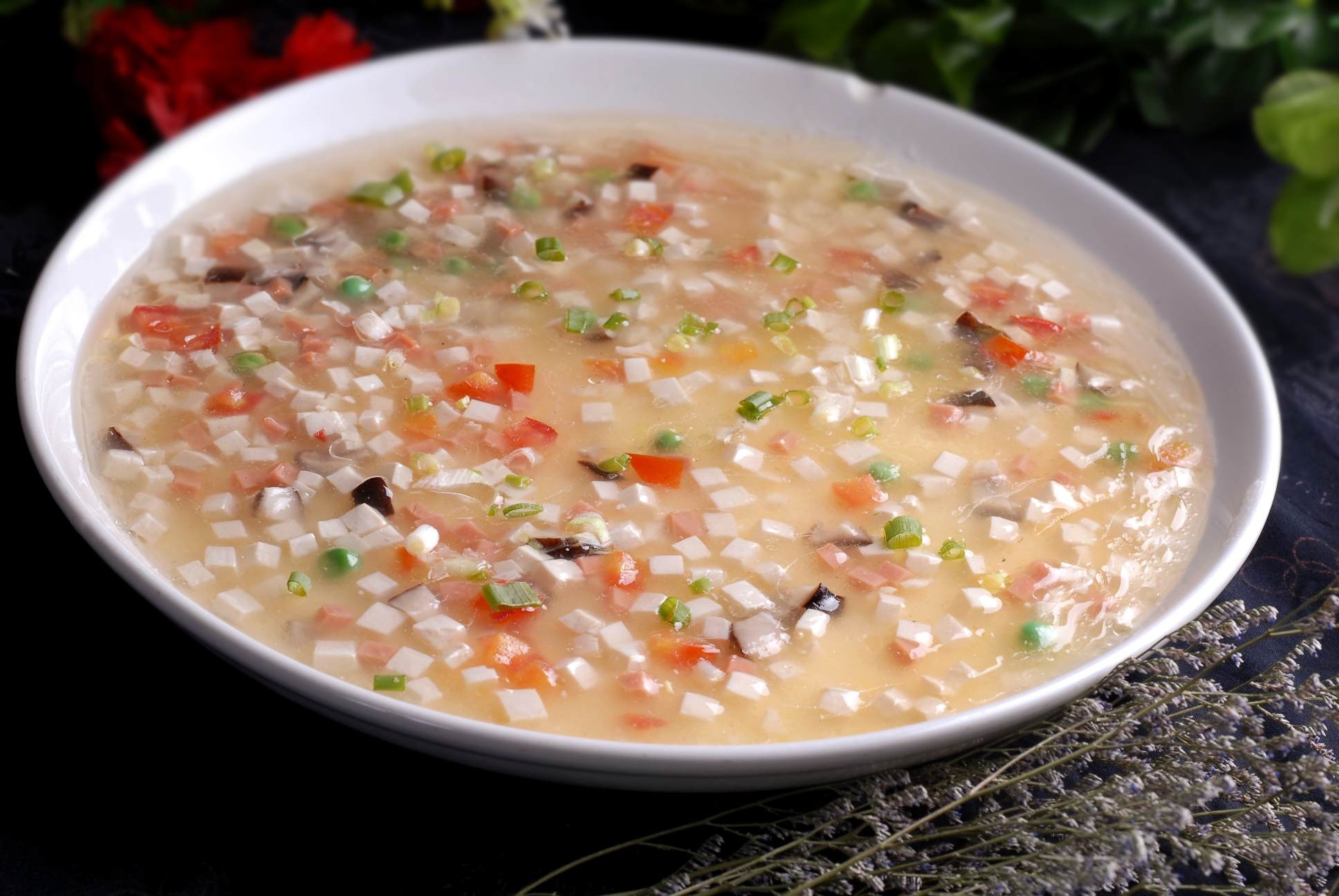 餐饮美食川菜滑蛋豆腐高清图片258