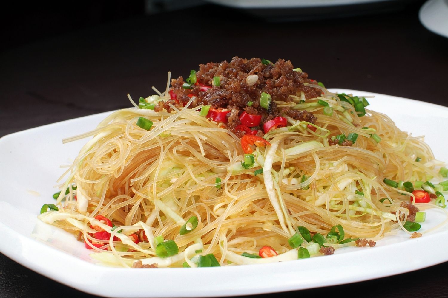 餐饮美食肉沫粉丝高清图片