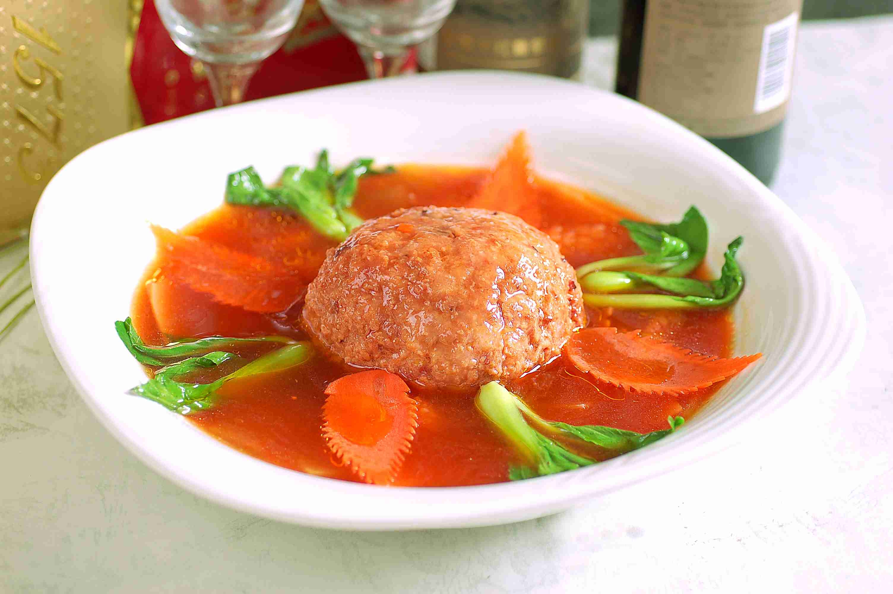 餐饮美食川菜海味狮子头高清图片208