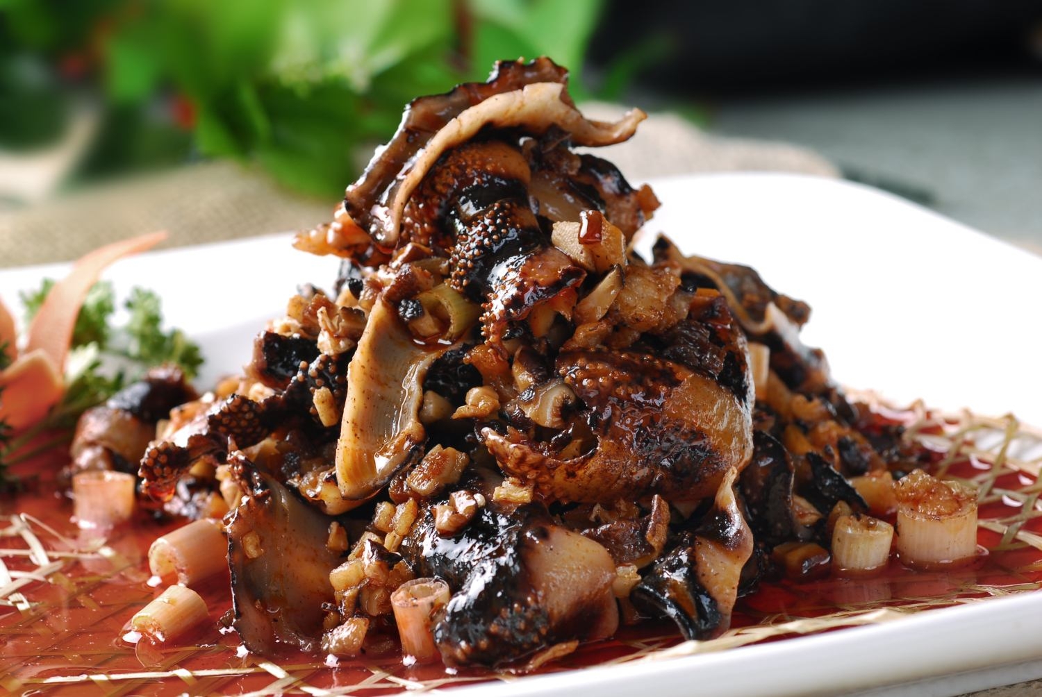 餐饮美食川菜干烧海参高清图片163