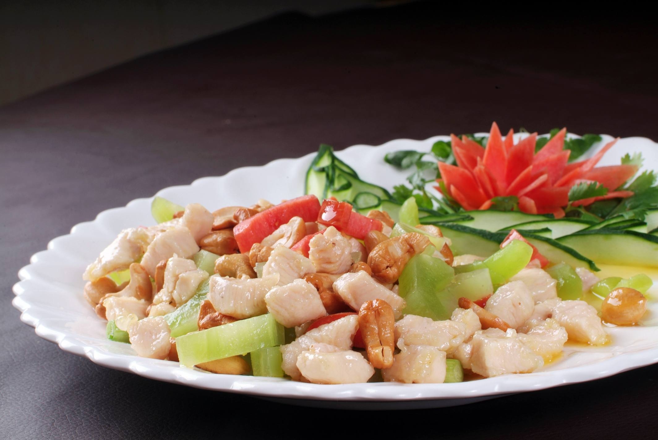 餐饮美食川菜腰果鸡丁高清图片954