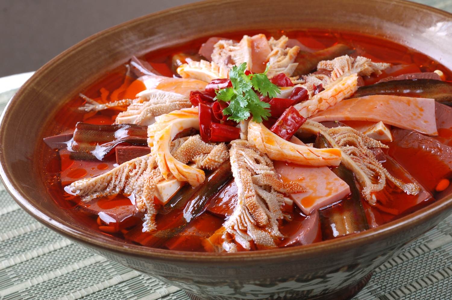 餐饮美食毛血旺(2)宣传图片灯箱