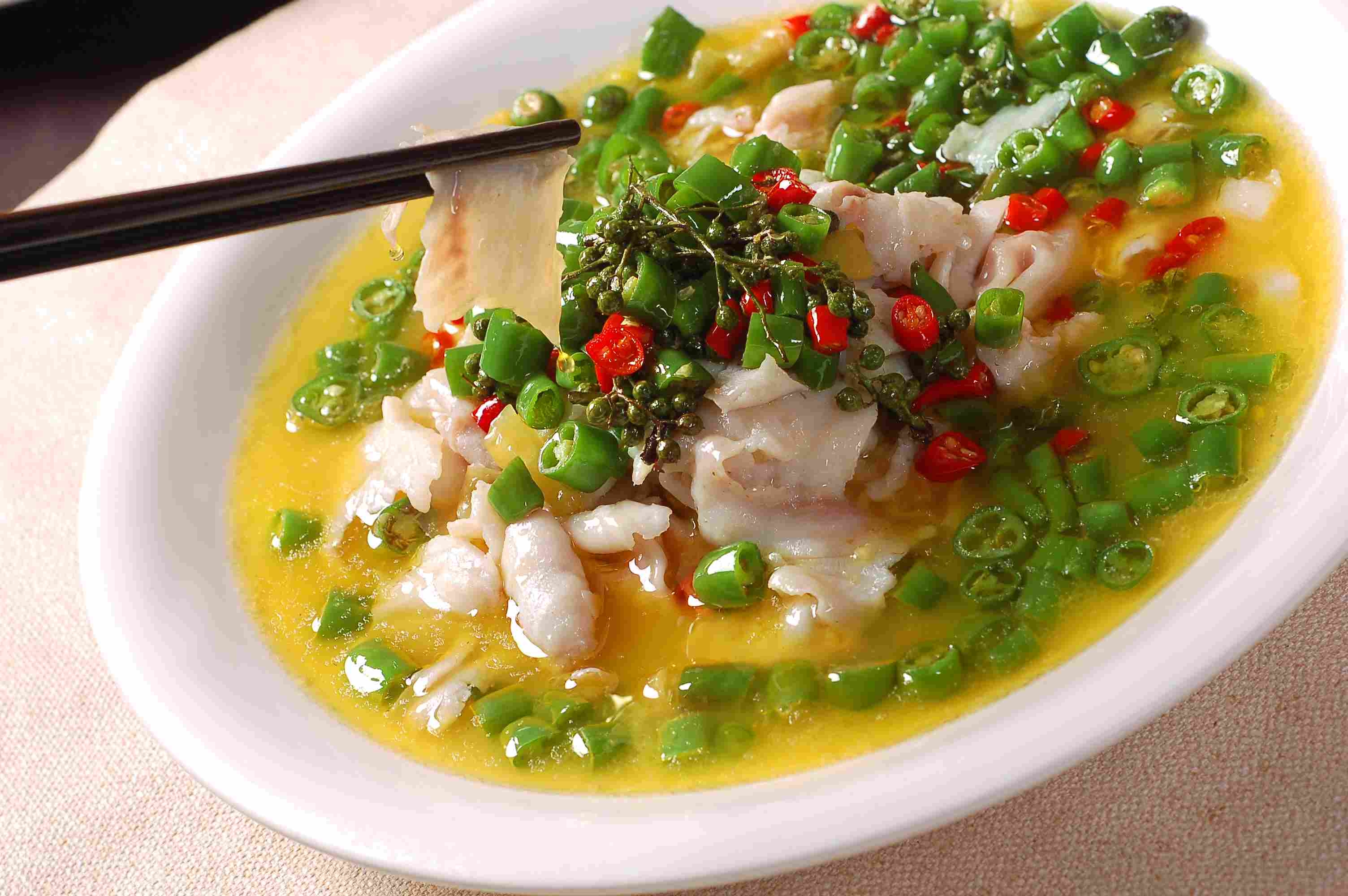 高清图片餐饮美食川菜藤椒生鱼片高清图片823