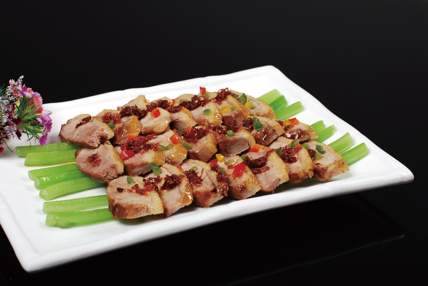 高清图片餐饮美食川菜蜜酱鸭胸高清图片489