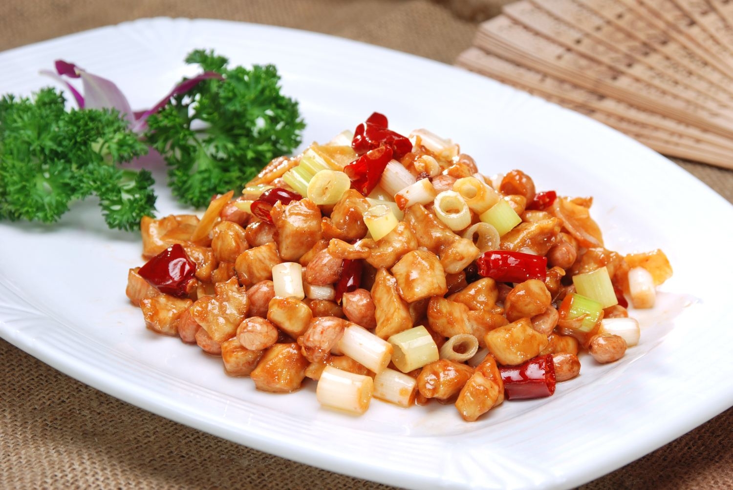 餐饮美食川菜宫保鸡丁高清图片177