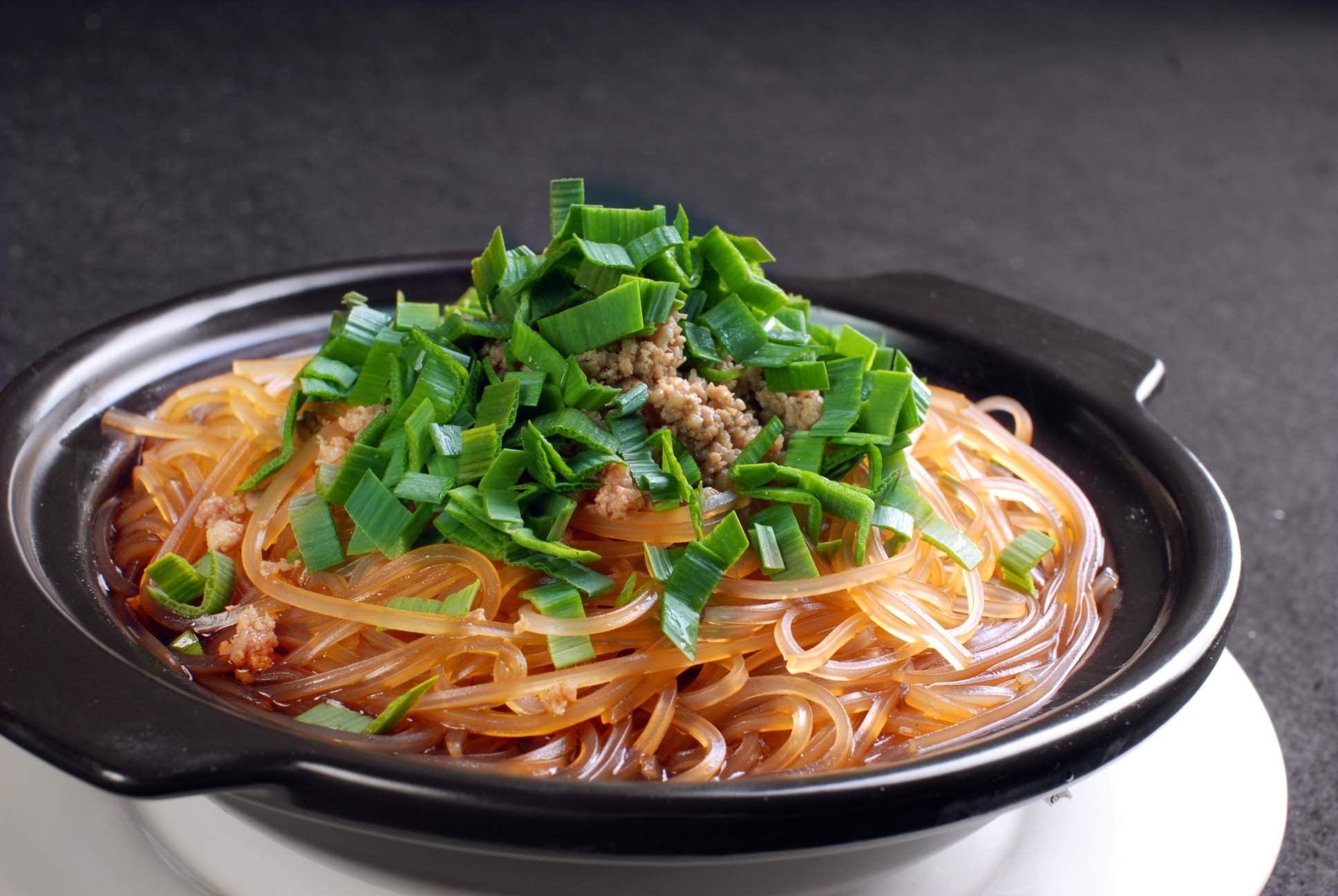 餐饮美食干捞紫薯粉宣传图片灯箱