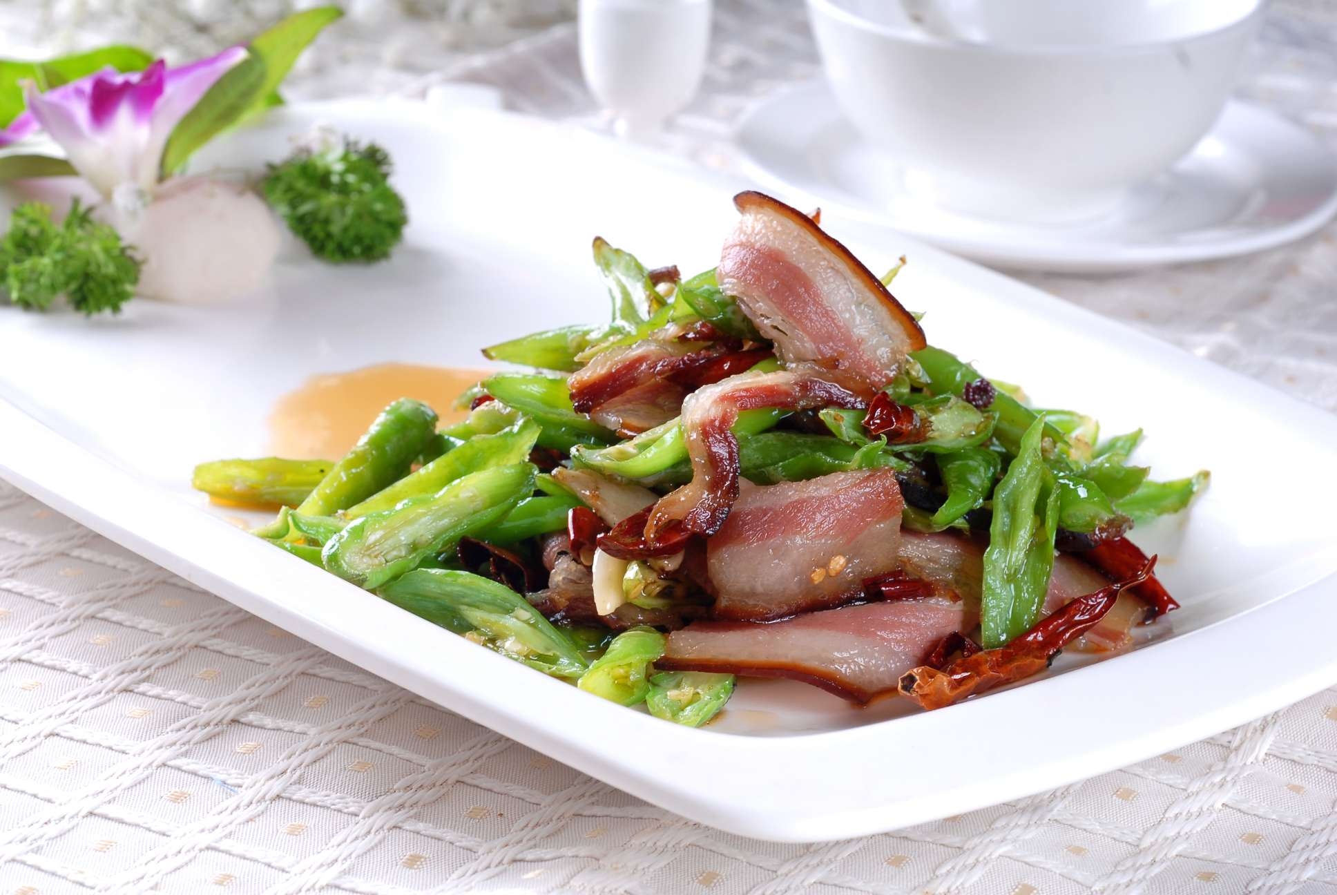 高清图片餐饮美食川菜青椒炒酱肉高清图片591