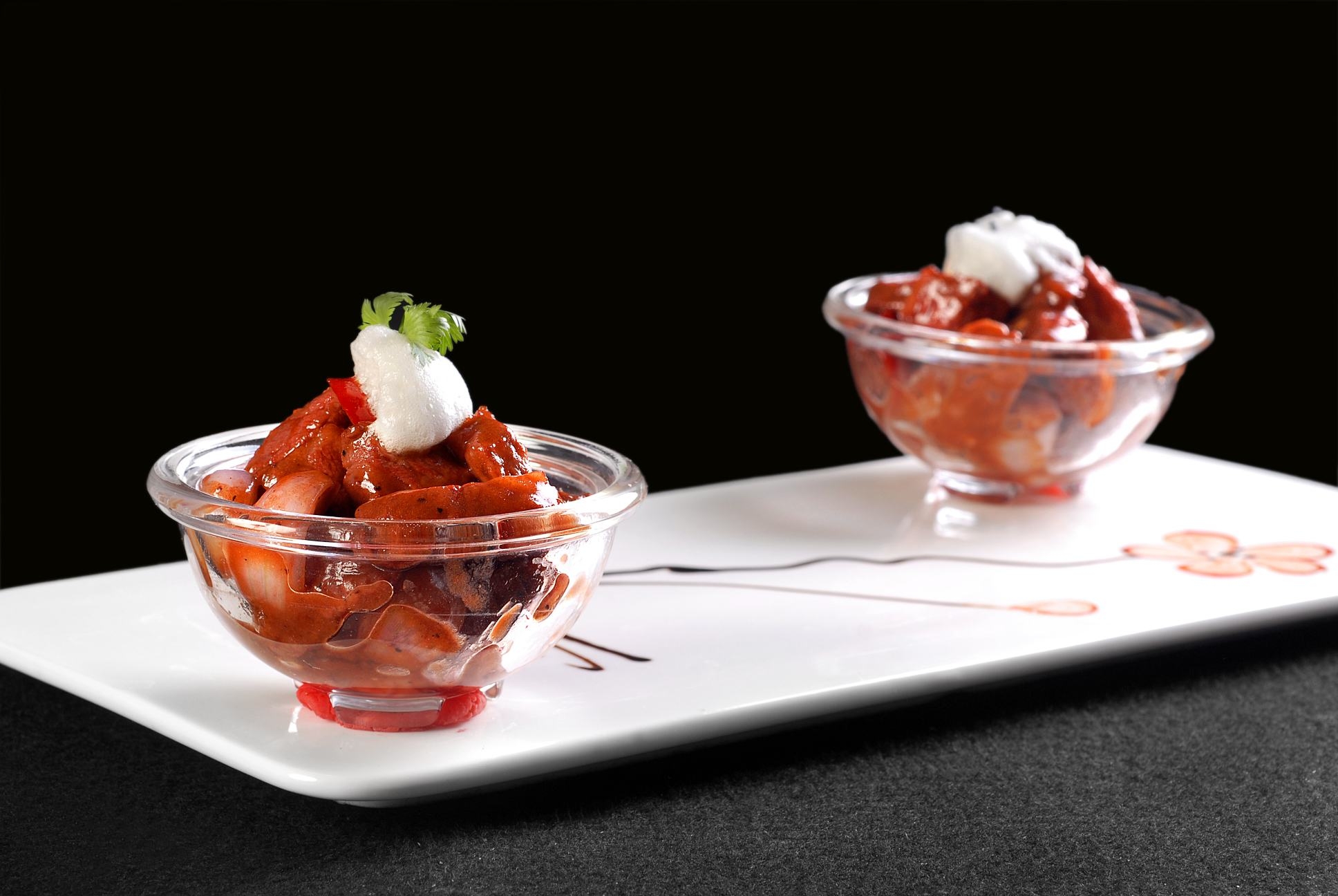 餐饮美食热菜雪花安格斯西冷宣传图片灯箱