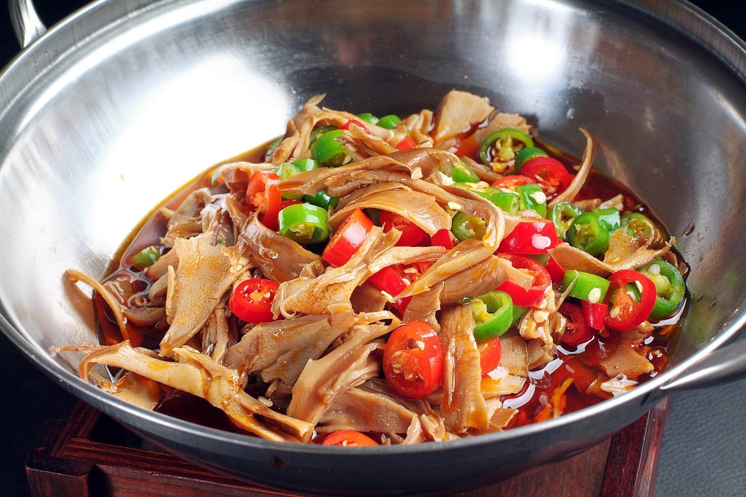 餐饮美食川菜热小炒菊花菌高清图片703