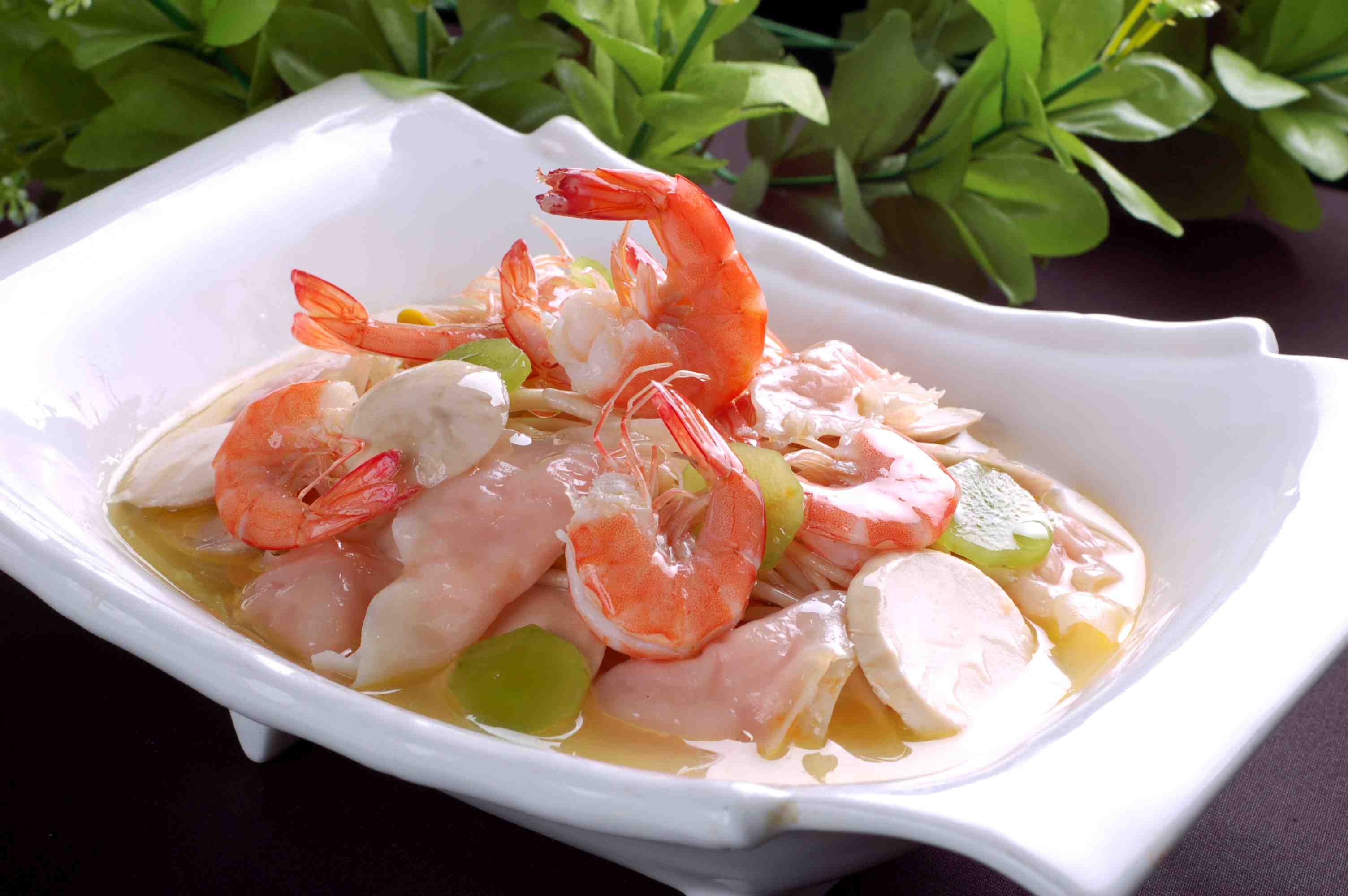 海味千丝高清图片