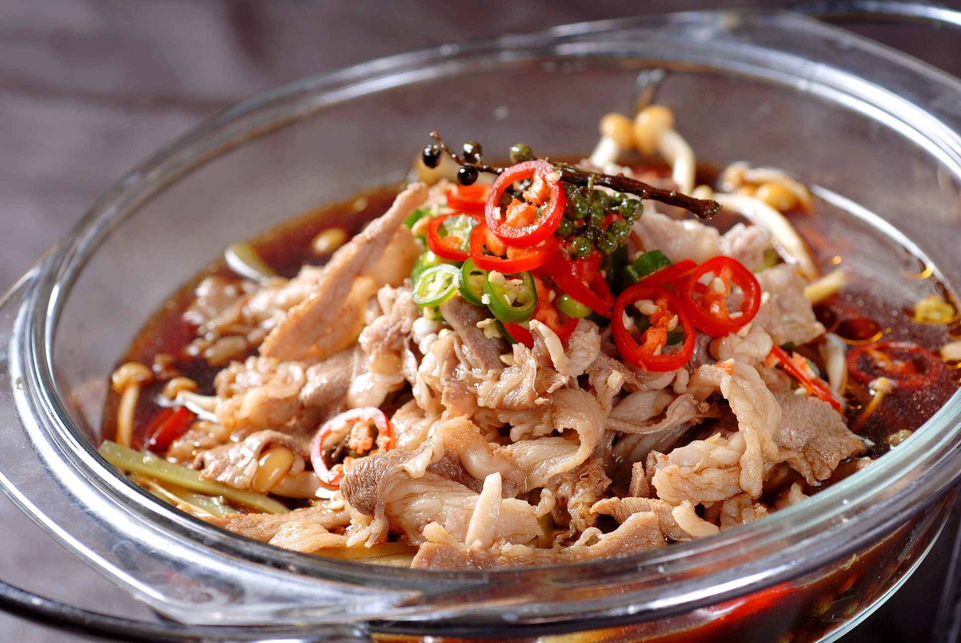 高清图片餐饮美食川菜浇汁肥牛高清图片311