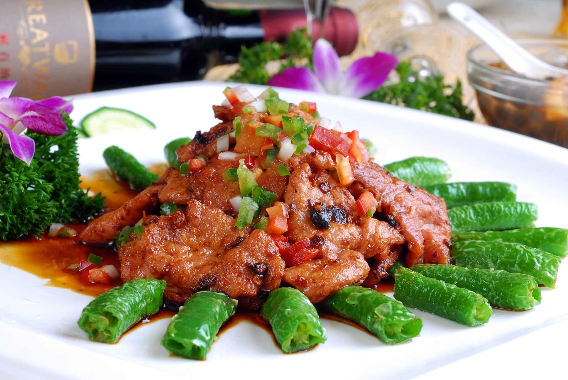 餐饮美食功夫牛肉高清图片