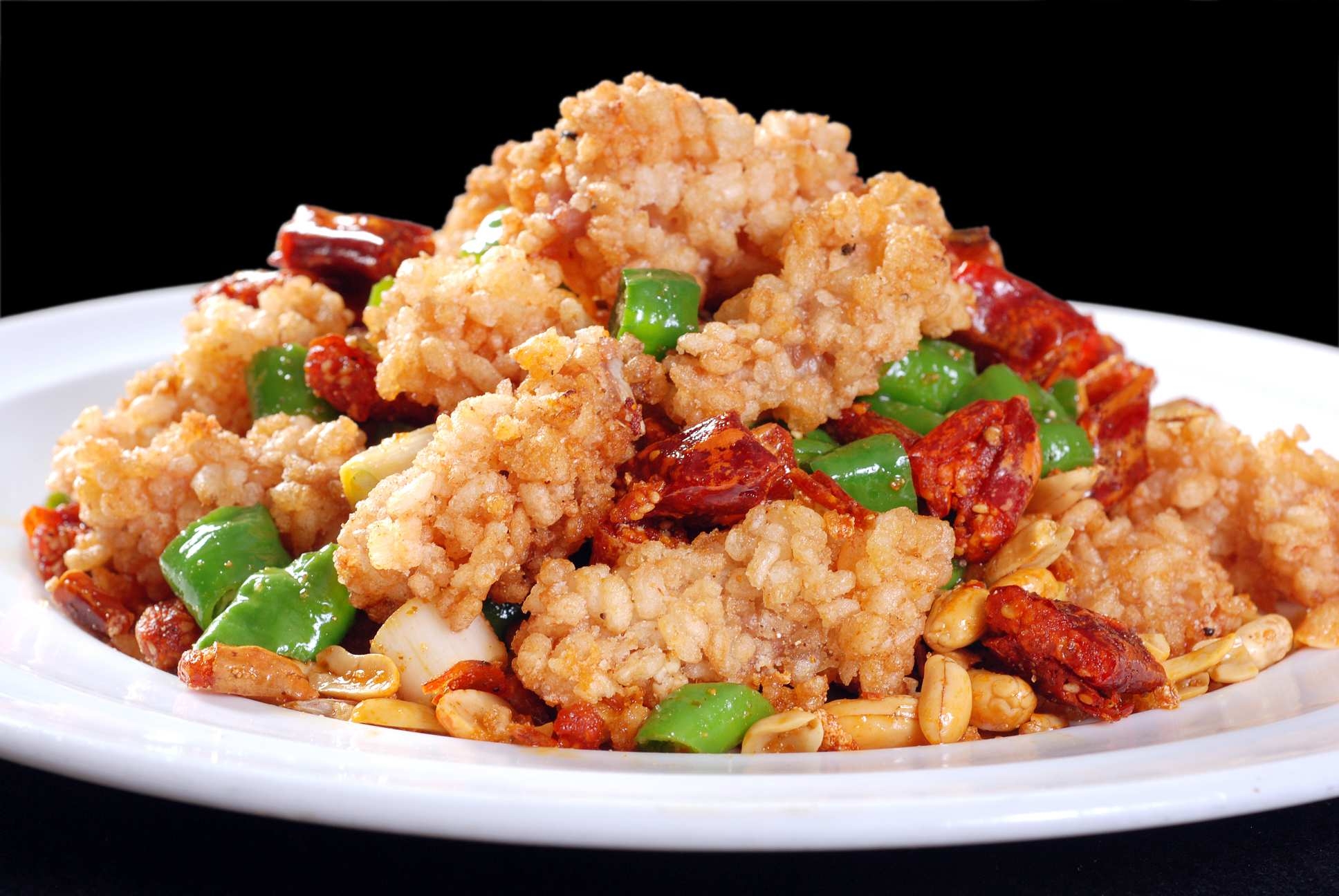 餐饮美食锅巴兔宣传图片灯箱