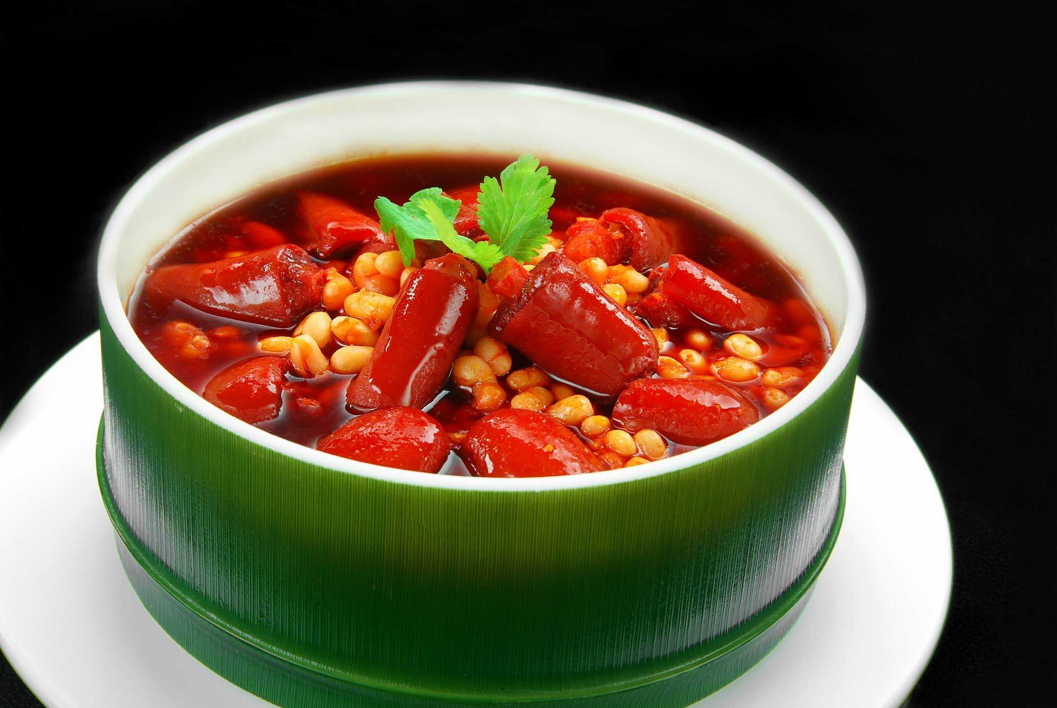 餐饮美食雪豆焗牛尾高清图片