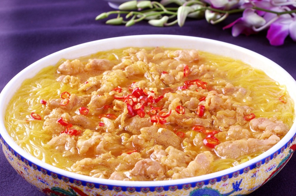 餐饮美食金汤肥牛(1)宣传图片灯箱