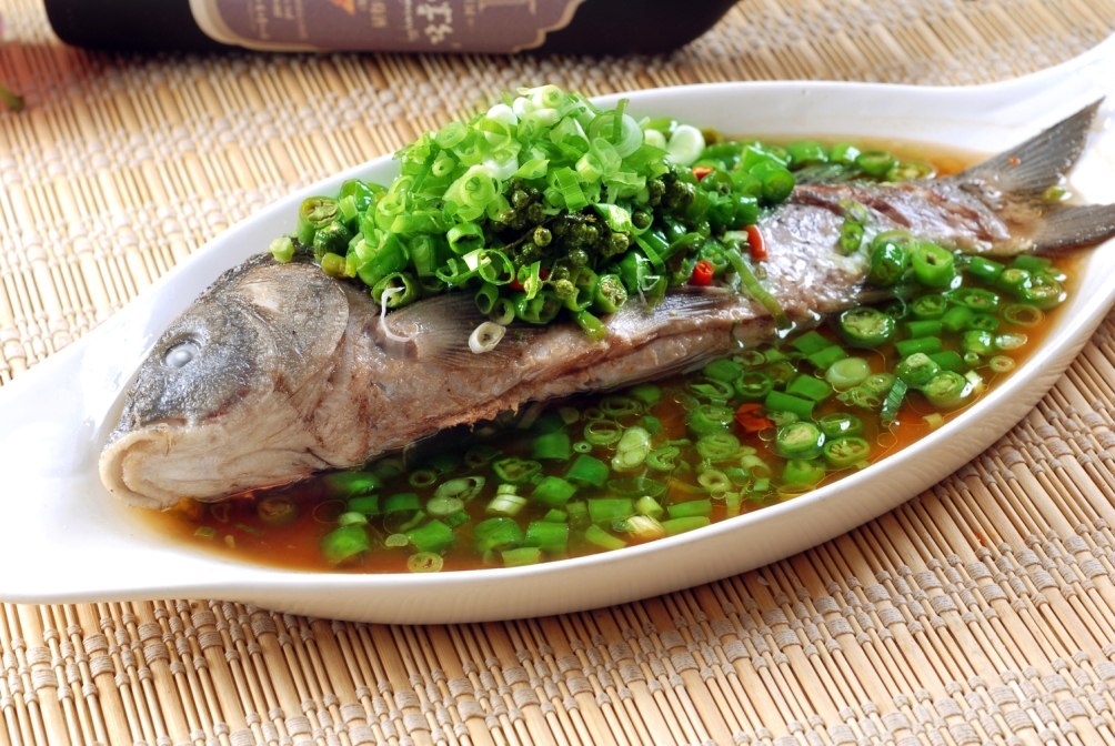 高清图片餐饮美食川菜椒汁鱼高清图片