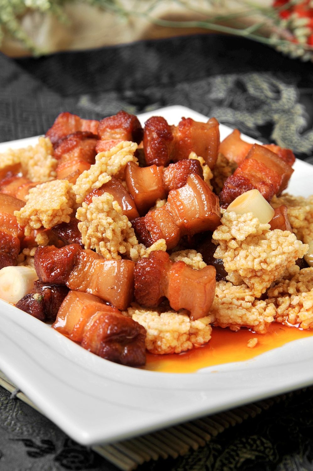 高清图片餐饮美食川菜锅巴红烧肉高清图片180