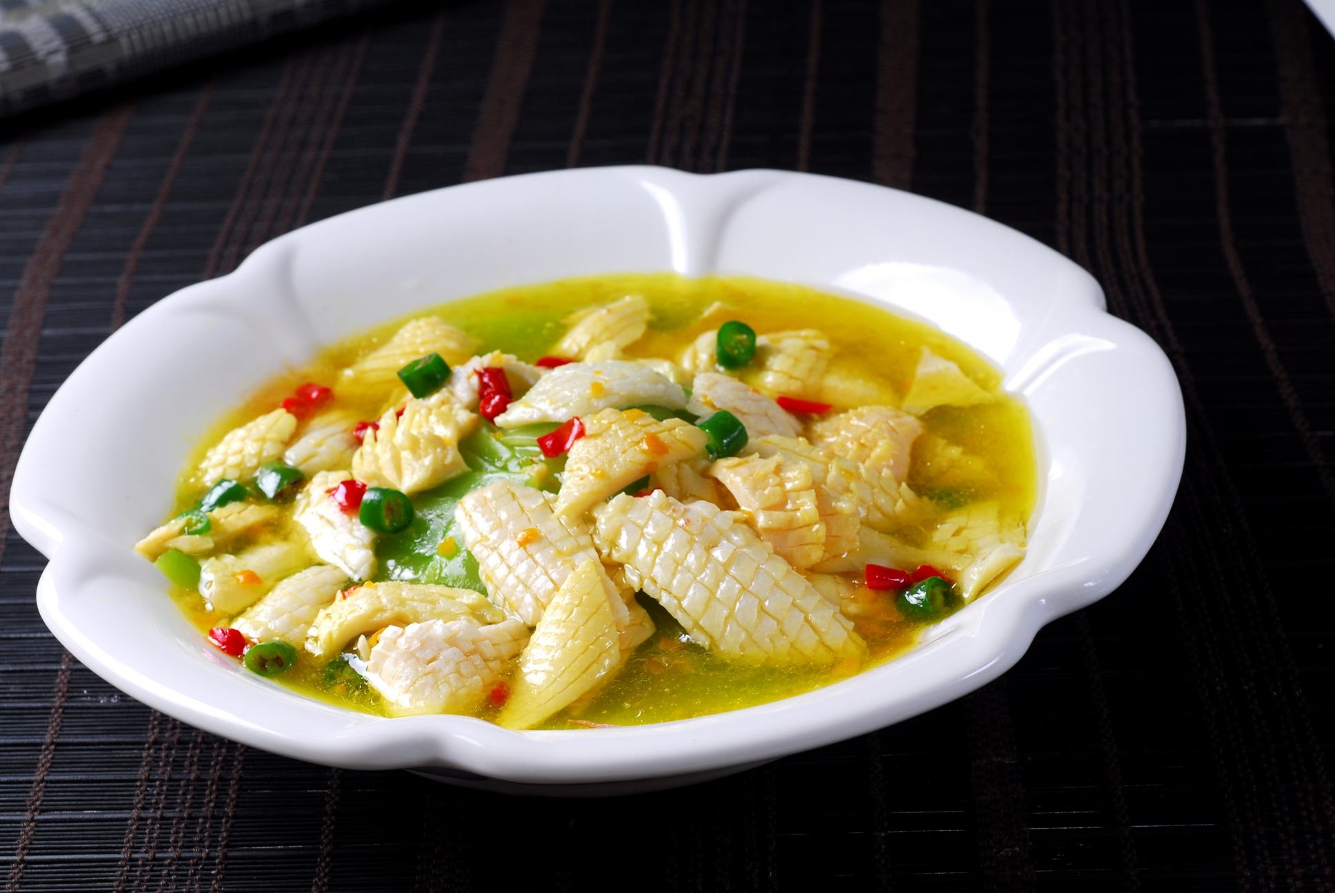 高清图片餐饮美食川菜开胃牛黄喉高清图片