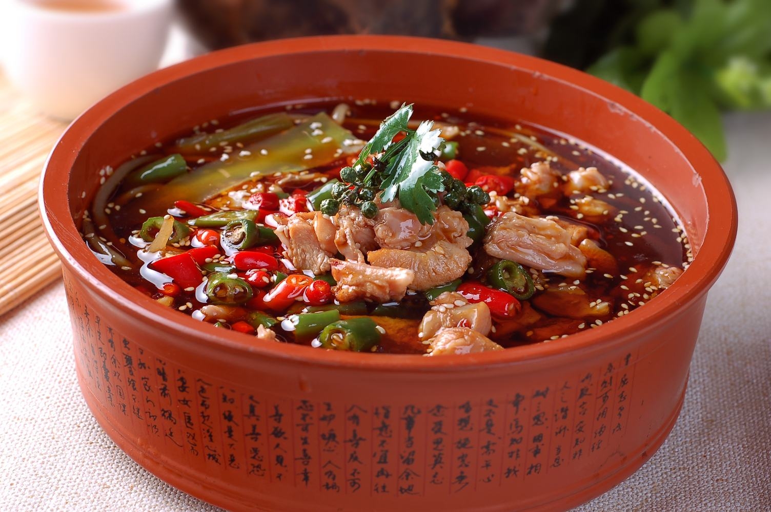 高清图片餐饮美食川菜浸皮兔高清图片