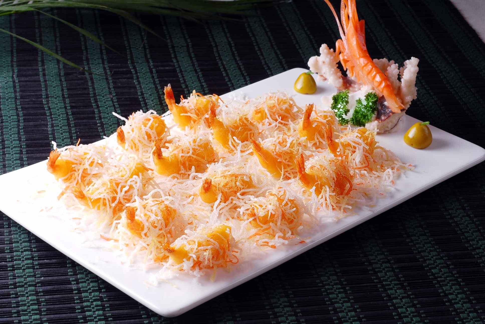 餐饮美食富贵虾高清图片