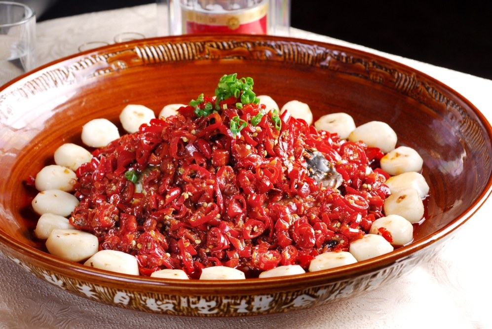 餐饮美食剁椒鱼头(1)高清图片