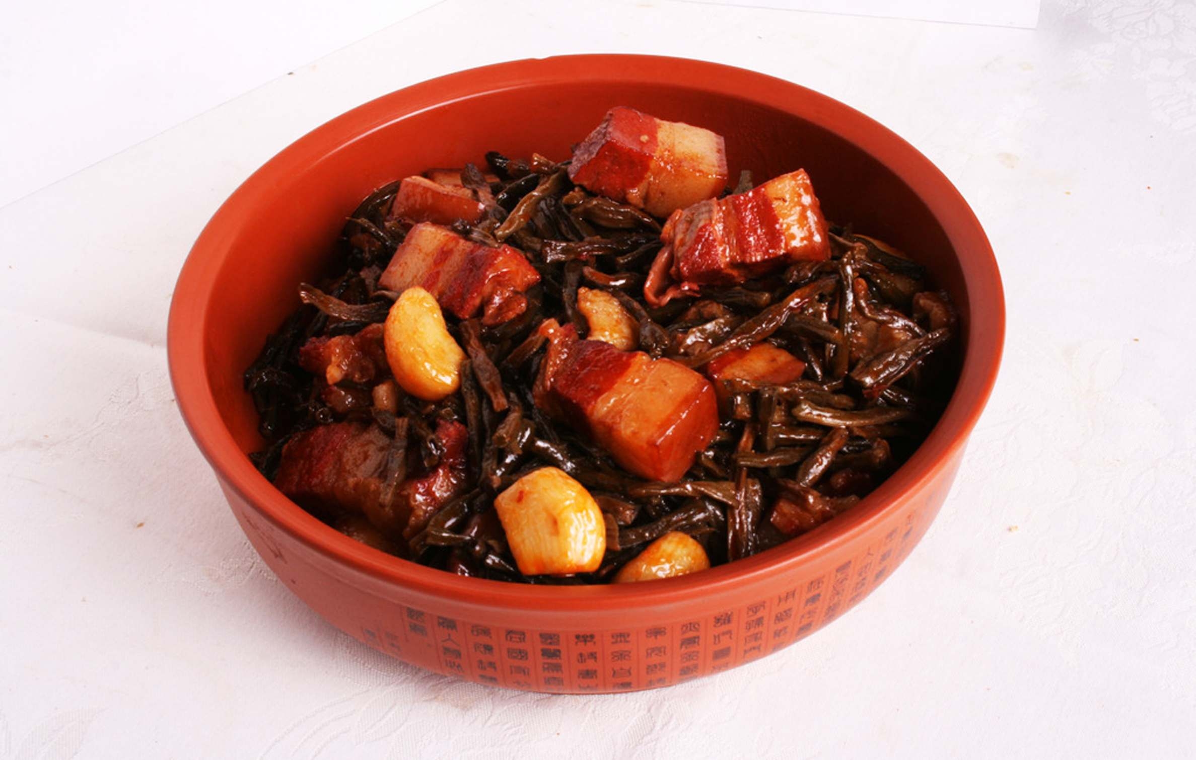 餐饮美食干豆角红烧肉食物图片灯箱JPG