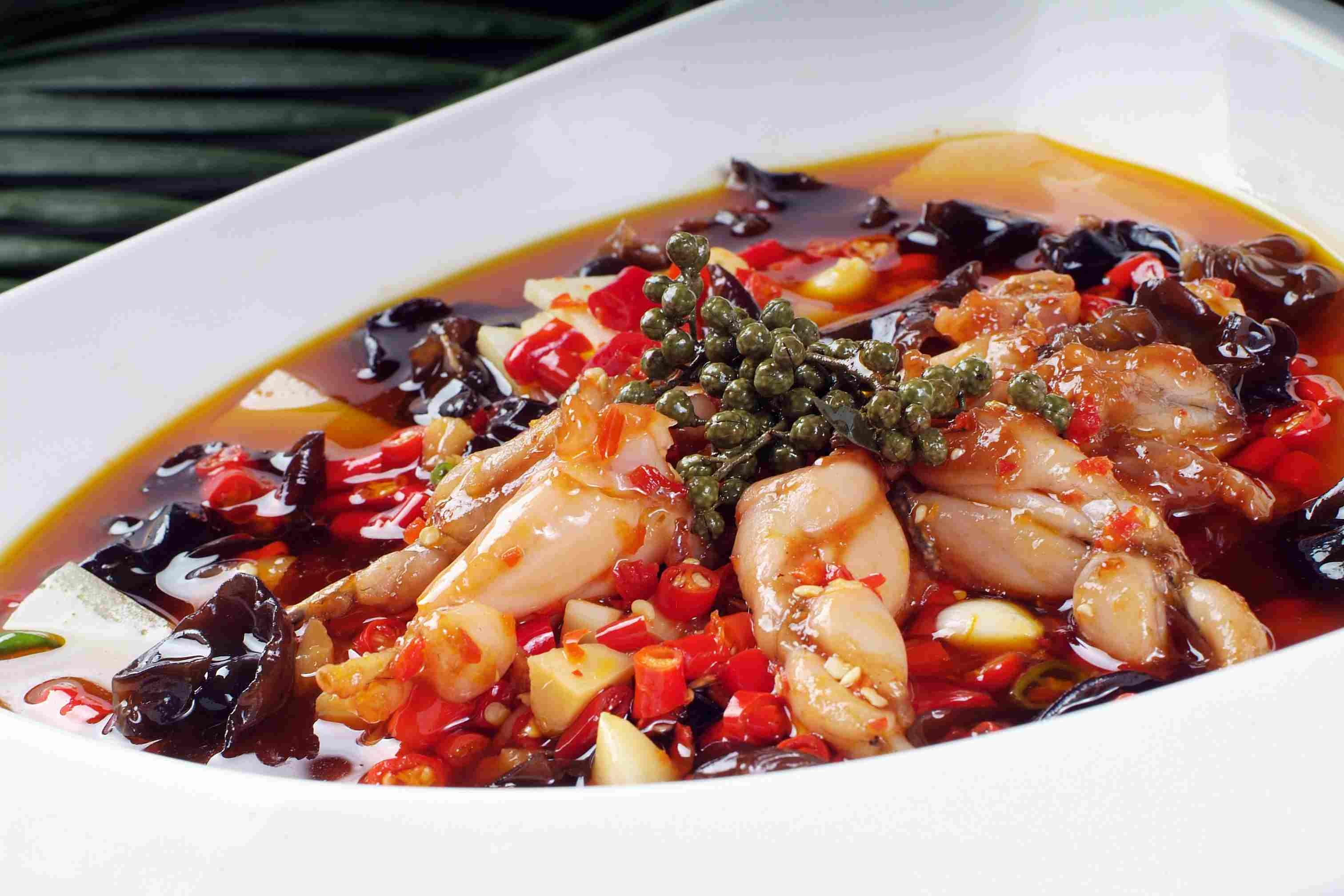 餐饮美食馋嘴美蛙宣传图片灯箱