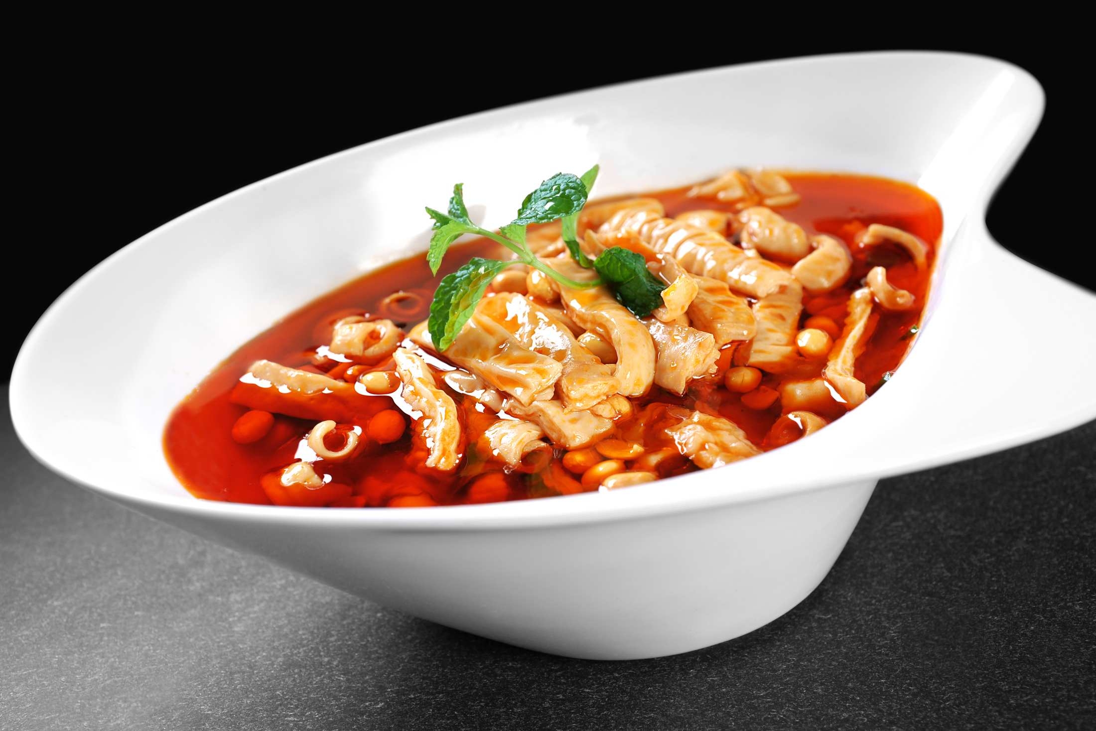 餐饮美食川菜飘香肥肠高清图片