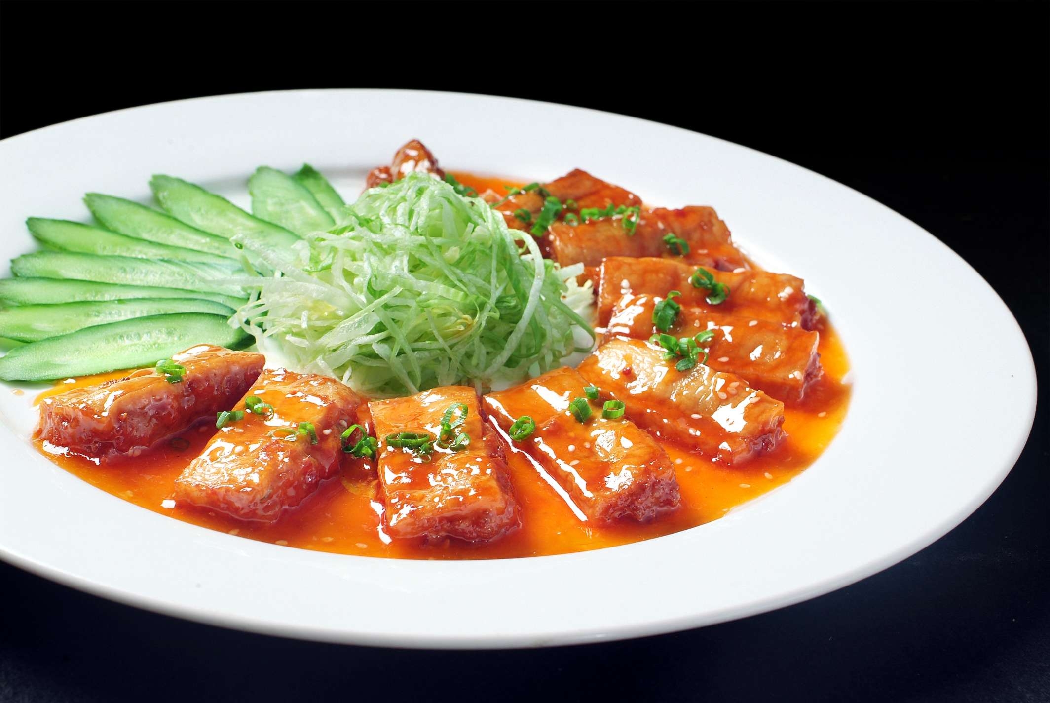 餐饮美食香烧杏鲍菇宣传图片灯箱