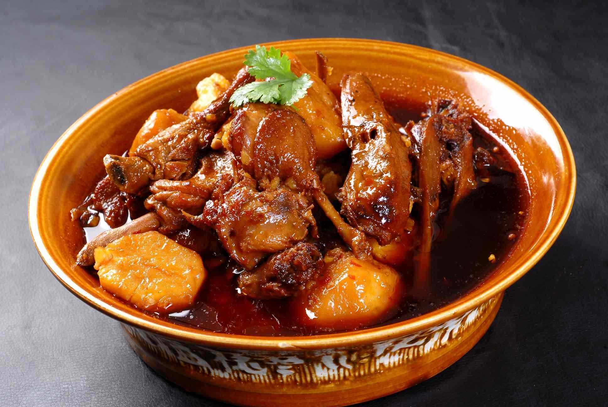 特色巴山红江鸭高清图片