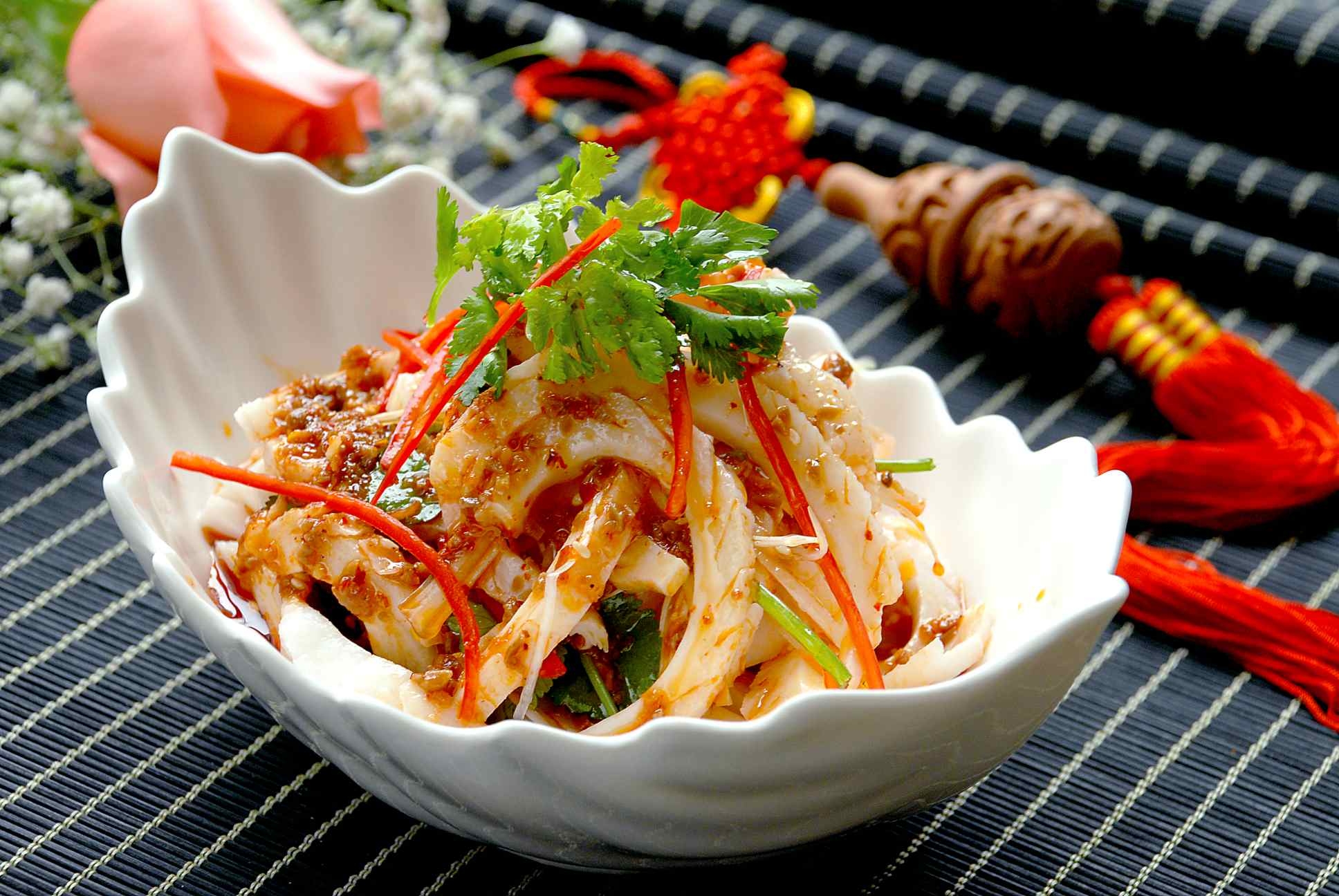 餐饮美食川菜鲜椒牛黄喉高清图片879