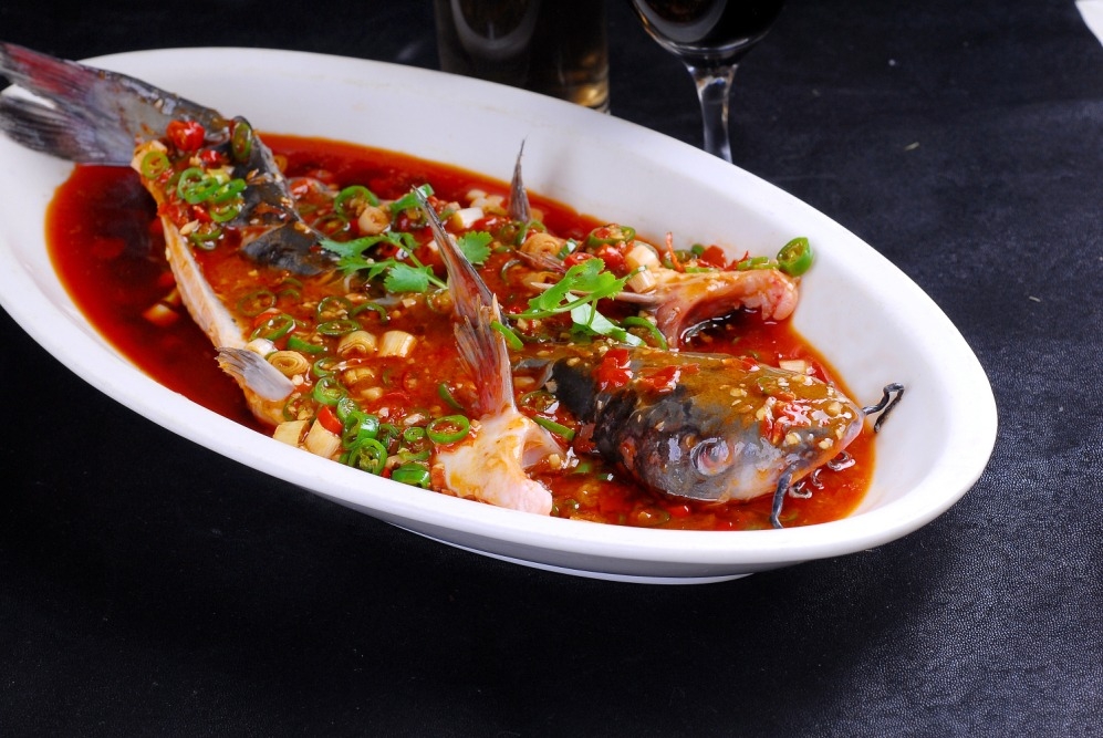 高清图片餐饮美食川菜醋椒钳鱼高清图片