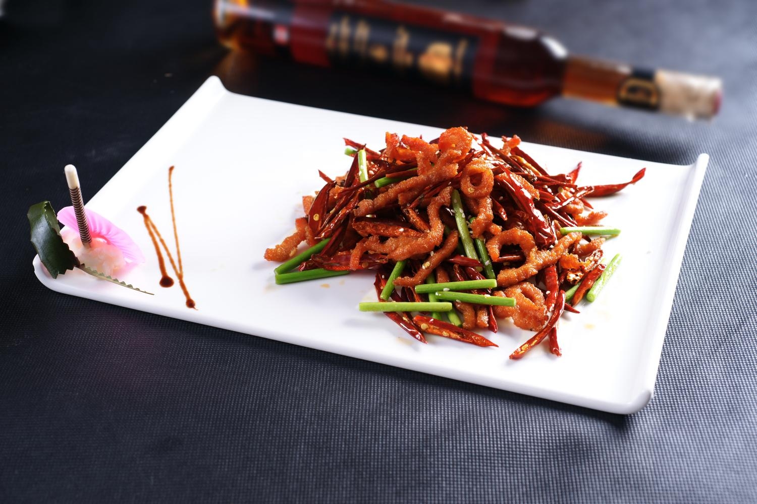 高清图片餐饮美食川菜红火爽口肉高清图片