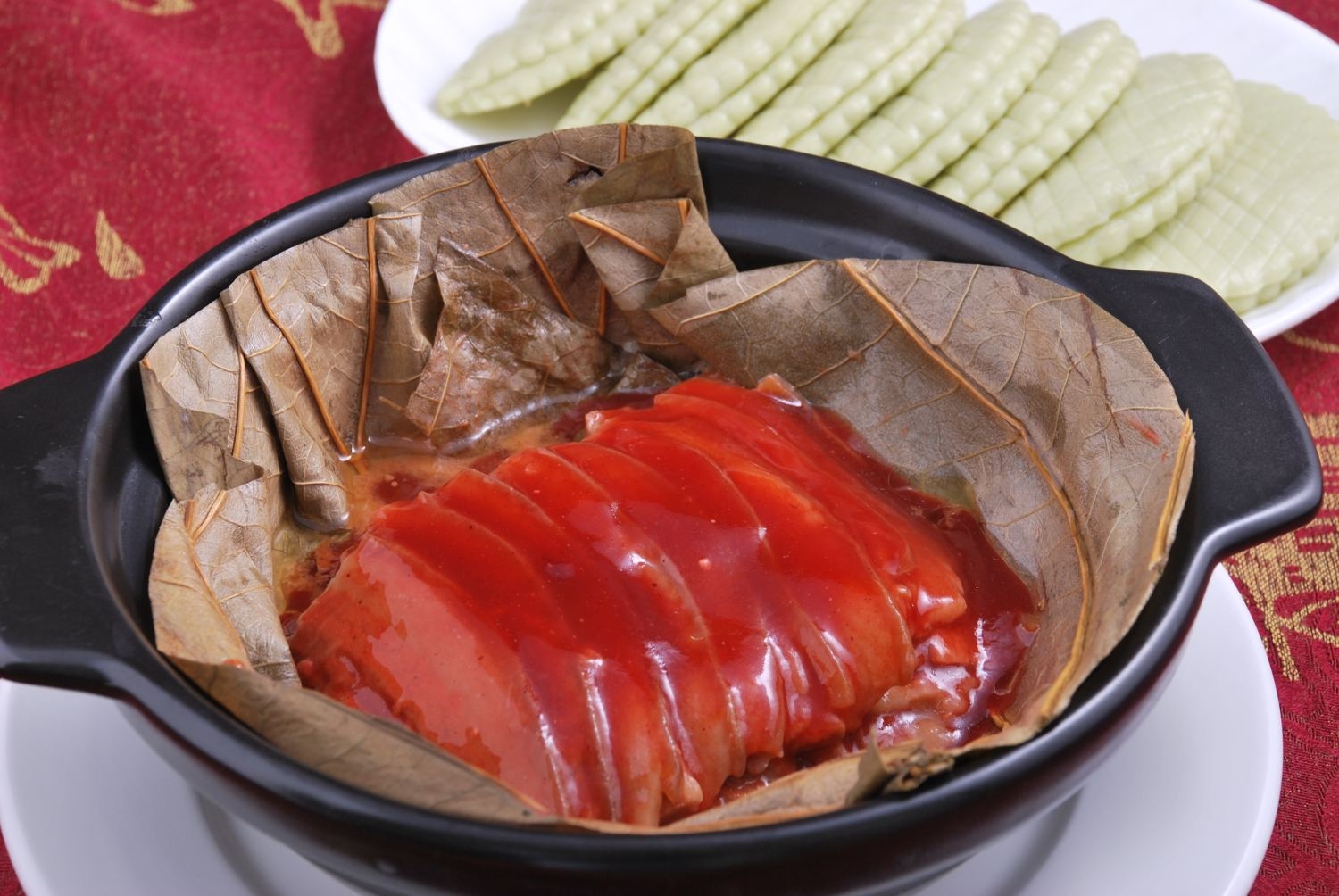 高清图片餐饮美食川菜荷叶腐汁肉高清图片198