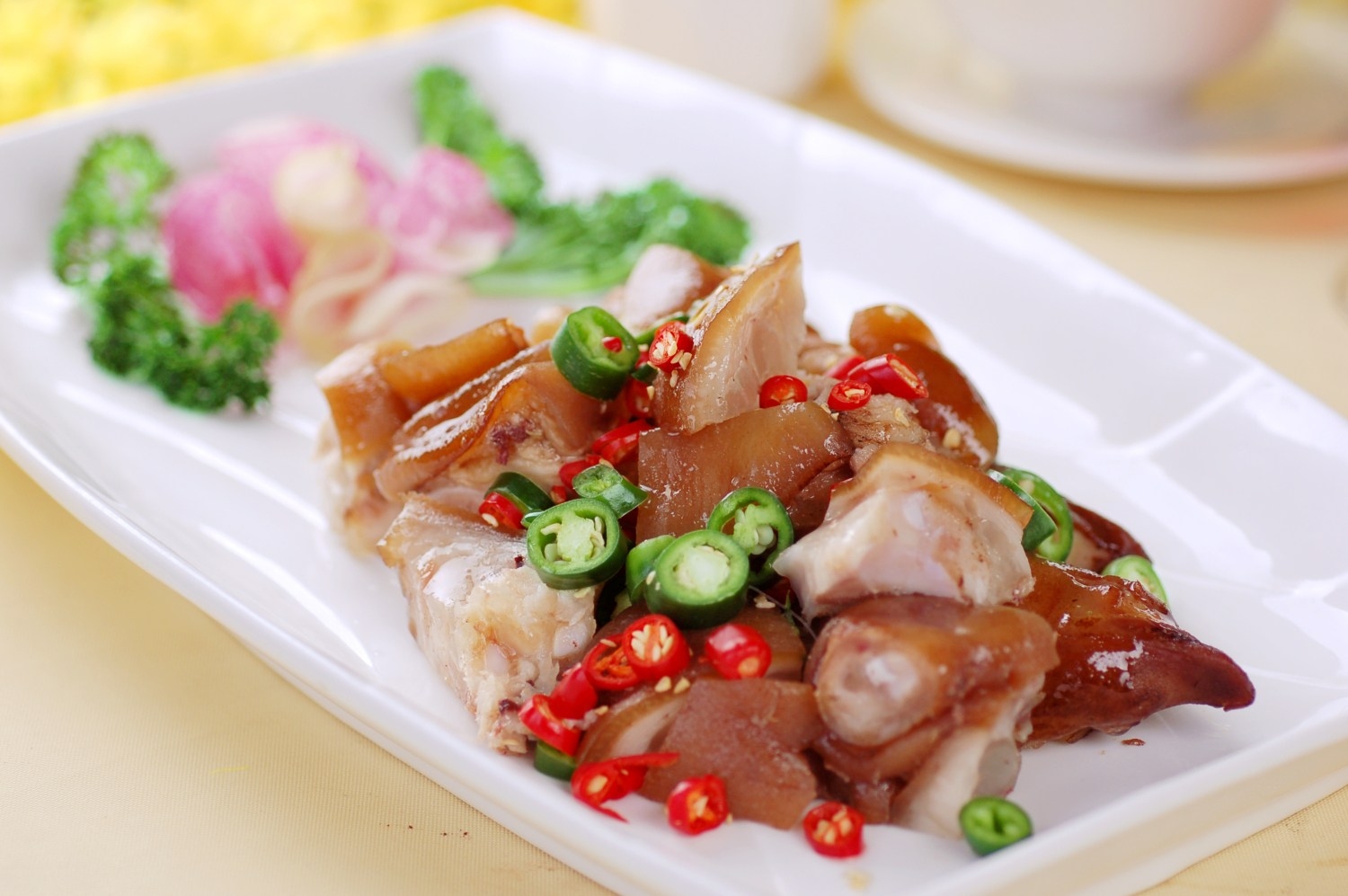 美极猪手高清图片