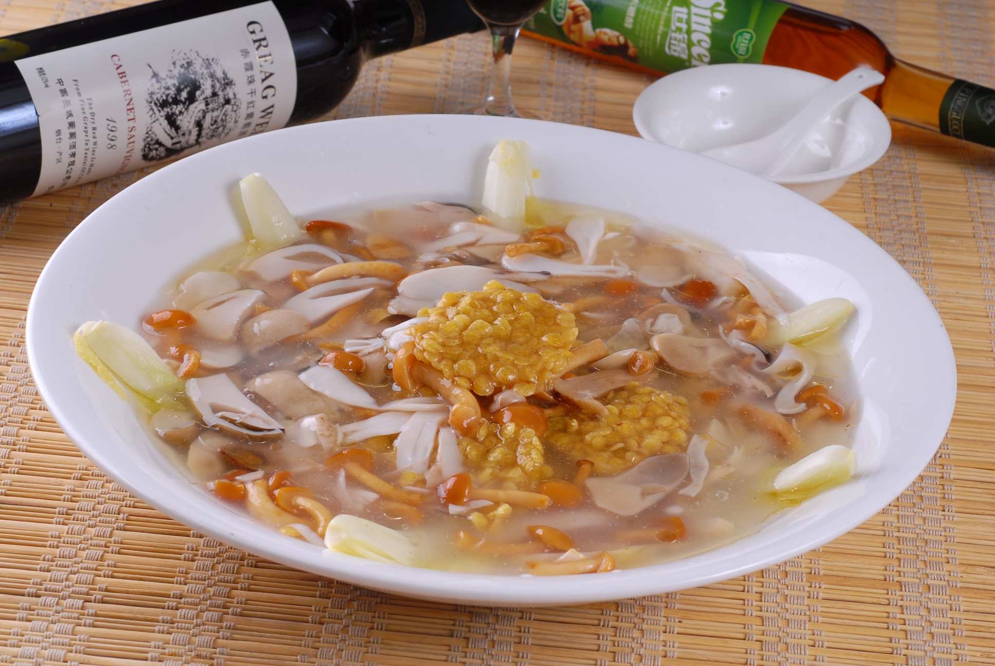 高清图片餐饮美食川菜玉米三菌高清图片