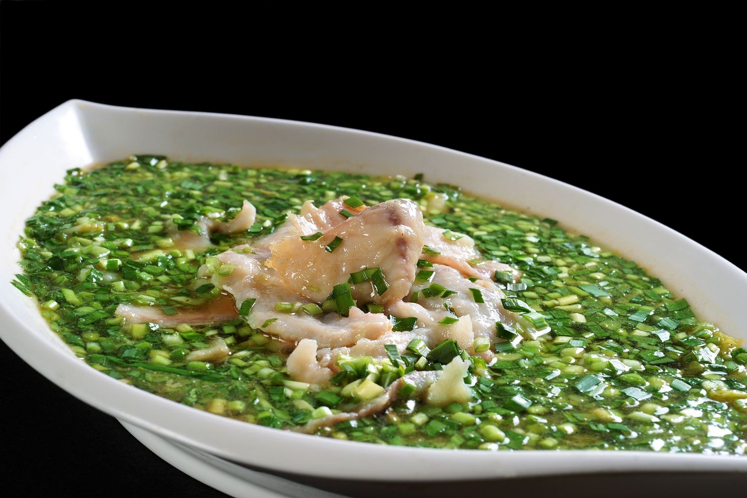 餐饮美食川菜韭香乌鱼片高清图片399