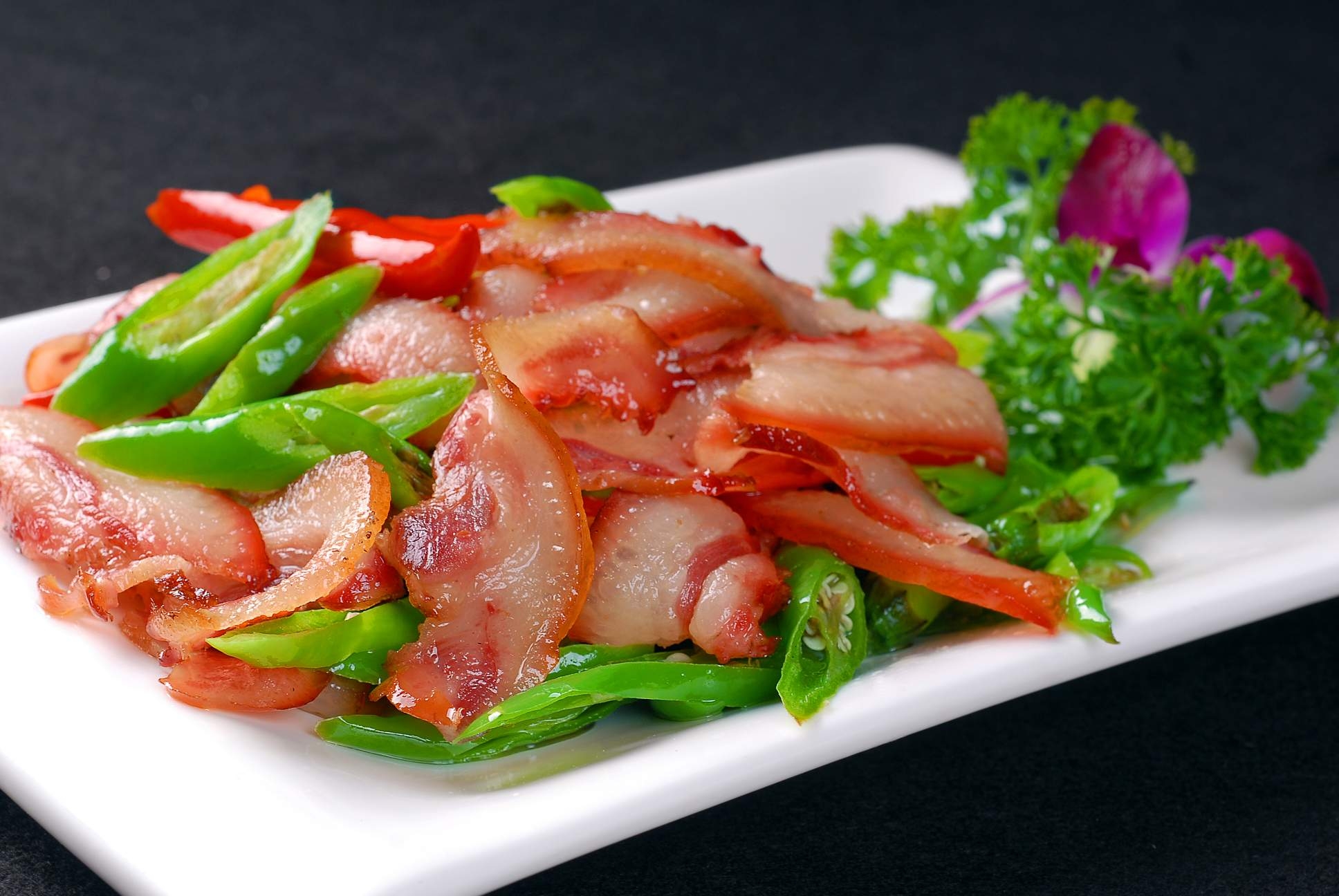 餐饮美食川菜尖椒香香嘴高清图片